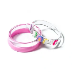 Unicorn Stars Pink Bangles (Set of 3) - CaringForTots - Professional Baby and Children's Products | Caring for Growth, Caring for Every Moment* Clothing