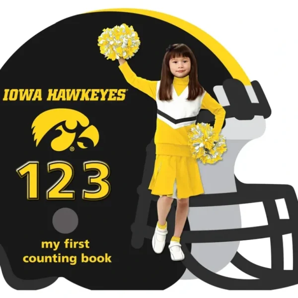 Books | University of Iowa Hawkeyes 123 Board Book - CaringForTots - Professional Baby and Children's Products | Caring for Growth, Caring for Every Moment