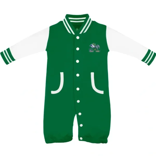University of Notre Dame Varsity Convertible Romper - CaringForTots - Professional Baby and Children's Products | Caring for Growth, Caring for Every Moment* Clothing