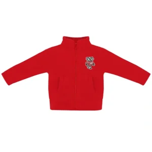 University of Wisconsin Polar Fleece Jacket - CaringForTots - Professional Baby and Children's Products | Caring for Growth, Caring for Every Moment* Clothing
