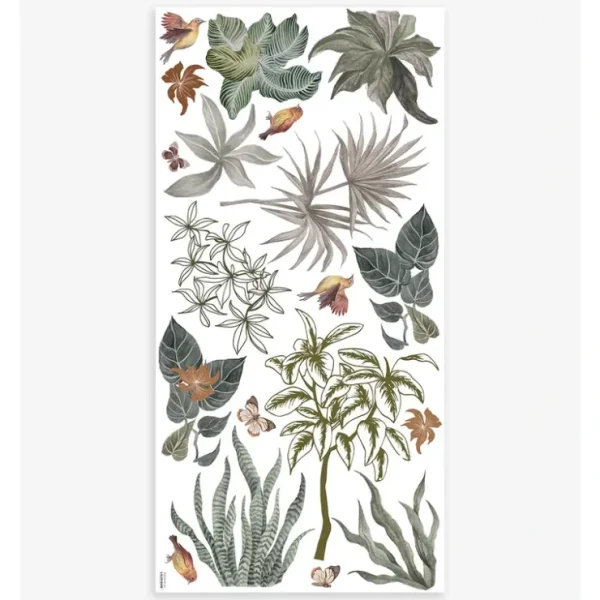 Utan - Wall Decals Muraux - Tropical Foliage - CaringForTots - Professional Baby and Children's Products | Caring for Growth, Caring for Every Moment* All Products