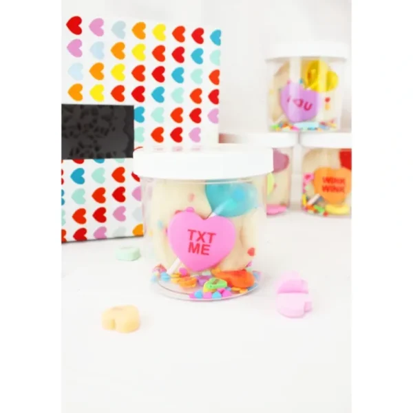 Toys | Valentine Candy Hearts Mini Dough To Go - CaringForTots - Professional Baby and Children's Products | Caring for Growth, Caring for Every Moment