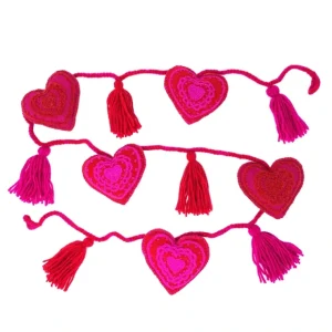 Valentine Garland, Pink - CaringForTots - Professional Baby and Children's Products | Caring for Growth, Caring for Every Moment* Garlands