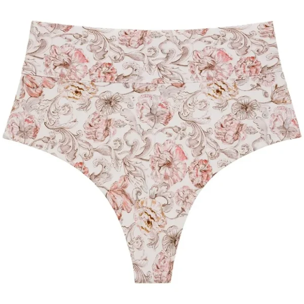 Venecia Floral Added Coverage High Rise Bikini Bottom - CaringForTots - Professional Baby and Children's Products | Caring for Growth, Caring for Every Moment* Bikinis