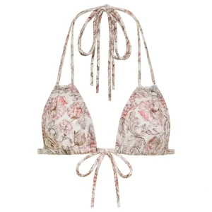 Venecia Floral Euro Bow Bikini Top - CaringForTots - Professional Baby and Children's Products | Caring for Growth, Caring for Every Moment* Bikinis