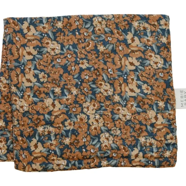 Venetian Floral Muslin Burp Cloth - CaringForTots - Professional Baby and Children's Products | Caring for Growth, Caring for Every Moment* Burp Cloths