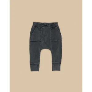 Vintage Black Pocket Drop Crotch Pant - CaringForTots - Professional Baby and Children's Products | Caring for Growth, Caring for Every Moment* Boys