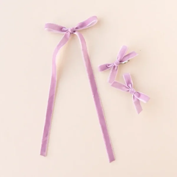 Vintage Lavender | Ribbon Bow Pack - CaringForTots - Professional Baby and Children's Products | Caring for Growth, Caring for Every Moment* All Products