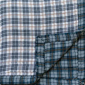 Vintage Plaid + Navy Plaid Muslin Quilt - CaringForTots - Professional Baby and Children's Products | Caring for Growth, Caring for Every Moment* All Products