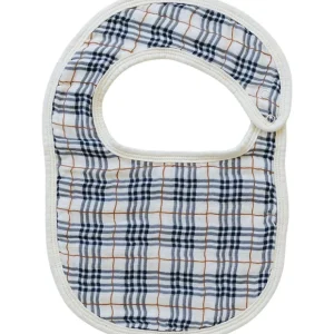 Vintage Plaid Classic Muslin Bib - CaringForTots - Professional Baby and Children's Products | Caring for Growth, Caring for Every Moment* All Products