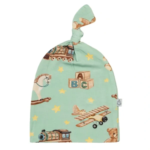 Vintage Toys | Bamboo Newborn Baby Knotted Hat - CaringForTots - Professional Baby and Children's Products | Caring for Growth, Caring for Every Moment* Baby Hats