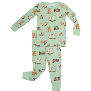Vintage Toys | Two-piece Bamboo Long Sleeve Toddler & Kids Pajamas - CaringForTots - Professional Baby and Children's Products | Caring for Growth, Caring for Every Moment* Pajamas - Long Set