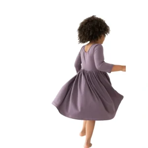 Vintage Violet 3/4 Pocket Twirl Dress - CaringForTots - Professional Baby and Children's Products | Caring for Growth, Caring for Every Moment* Dresses - Twirl