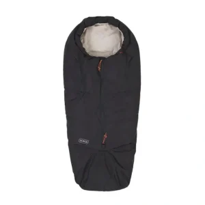 Voksi Adventure Footmuff - Black - Seashell Sand - CaringForTots - Professional Baby and Children's Products | Caring for Growth, Caring for Every Moment* Footmuffs