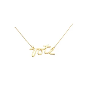 Vote Necklace - CaringForTots - Professional Baby and Children's Products | Caring for Growth, Caring for Every Moment* Necklaces
