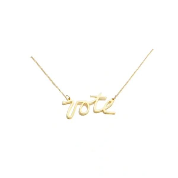 Vote Necklace - CaringForTots - Professional Baby and Children's Products | Caring for Growth, Caring for Every Moment* Necklaces