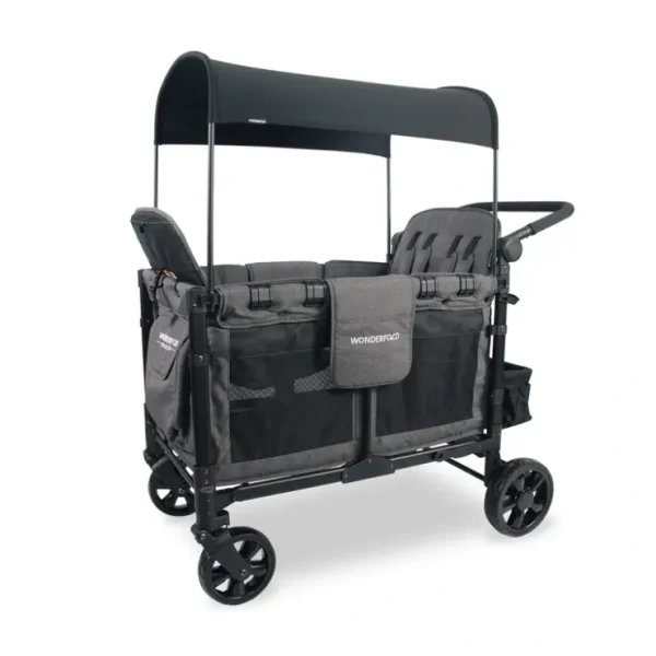 W4 Elite Quad Stroller Wagon (4 Seater) - CaringForTots - Professional Baby and Children's Products | Caring for Growth, Caring for Every Moment* Stroller Wagons