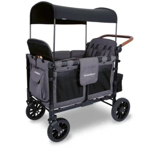 W4 Luxe Quad Stroller Wagon (4 Seater) - CaringForTots - Professional Baby and Children's Products | Caring for Growth, Caring for Every Moment* Stroller Wagons