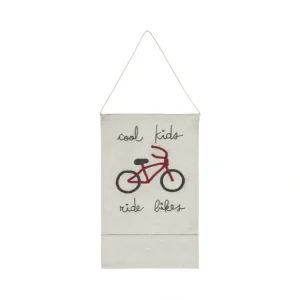 Wall Pocket Hanging Cool Kids Ride Bikes - CaringForTots - Professional Baby and Children's Products | Caring for Growth, Caring for Every Moment* Wall Decor