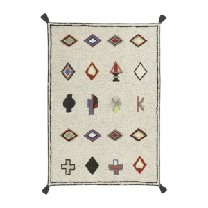 Washable Rug Naador - Morocco - CaringForTots - Professional Baby and Children's Products | Caring for Growth, Caring for Every Moment* Cotton Rugs
