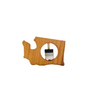 Washington State Wooden Baby Rattle - CaringForTots - Professional Baby and Children's Products | Caring for Growth, Caring for Every Moment* Rattles
