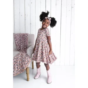 Western Dreamzzz Dream Ruffle Dress - CaringForTots - Professional Baby and Children's Products | Caring for Growth, Caring for Every Moment* Dresses - Short Sleeve