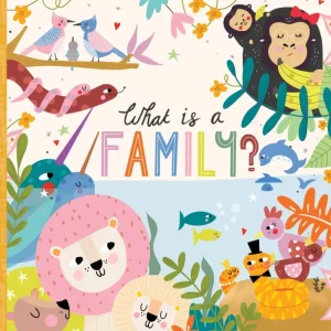 Toys | What Is a Family? Board Book - CaringForTots - Professional Baby and Children's Products | Caring for Growth, Caring for Every Moment