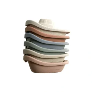 Wheat Straw Boat 6-piece Set - CaringForTots - Professional Baby and Children's Products | Caring for Growth, Caring for Every Moment* Books