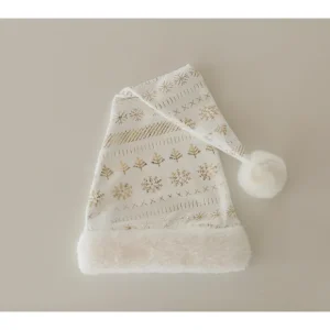 White And Gold Elf Hat - CaringForTots - Professional Baby and Children's Products | Caring for Growth, Caring for Every Moment* All Products