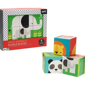 Toys | Wild Animals Puzzle Blocks - CaringForTots - Professional Baby and Children's Products | Caring for Growth, Caring for Every Moment