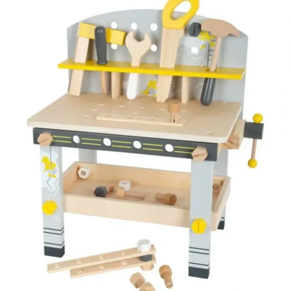 Toys | Wooden Toys Compact Workbench Playset - CaringForTots - Professional Baby and Children's Products | Caring for Growth, Caring for Every Moment
