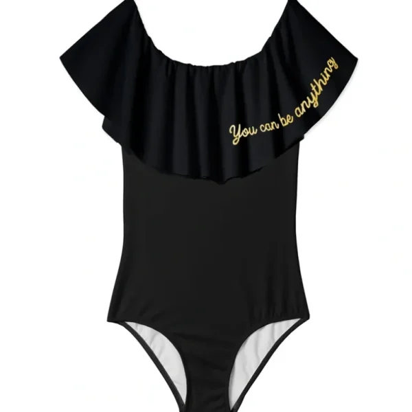 Shop All | you Can Be Anything Black Swimsuit - CaringForTots - Professional Baby and Children's Products | Caring for Growth, Caring for Every Moment
