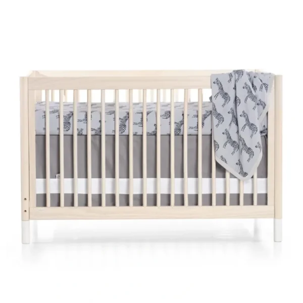 Bedding | Zebra Jersey Crib Sheet - CaringForTots - Professional Baby and Children's Products | Caring for Growth, Caring for Every Moment